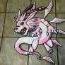 Magnadramon Perler Bead