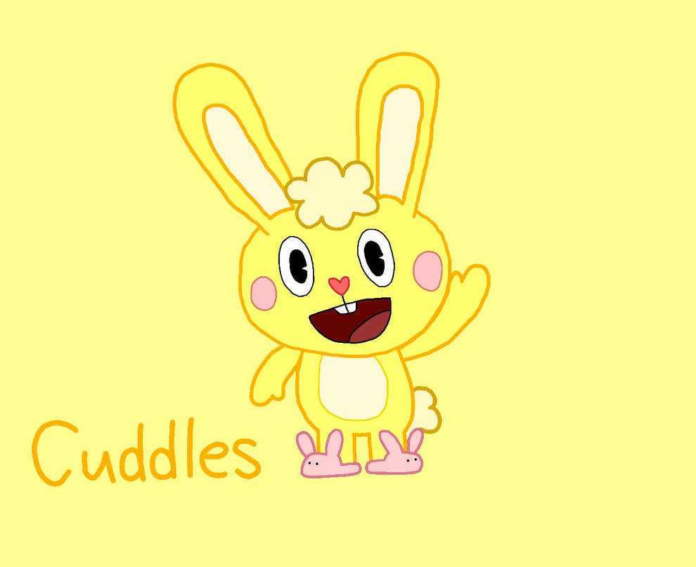 Cuddles the rabbit by fancy126 on DeviantArt