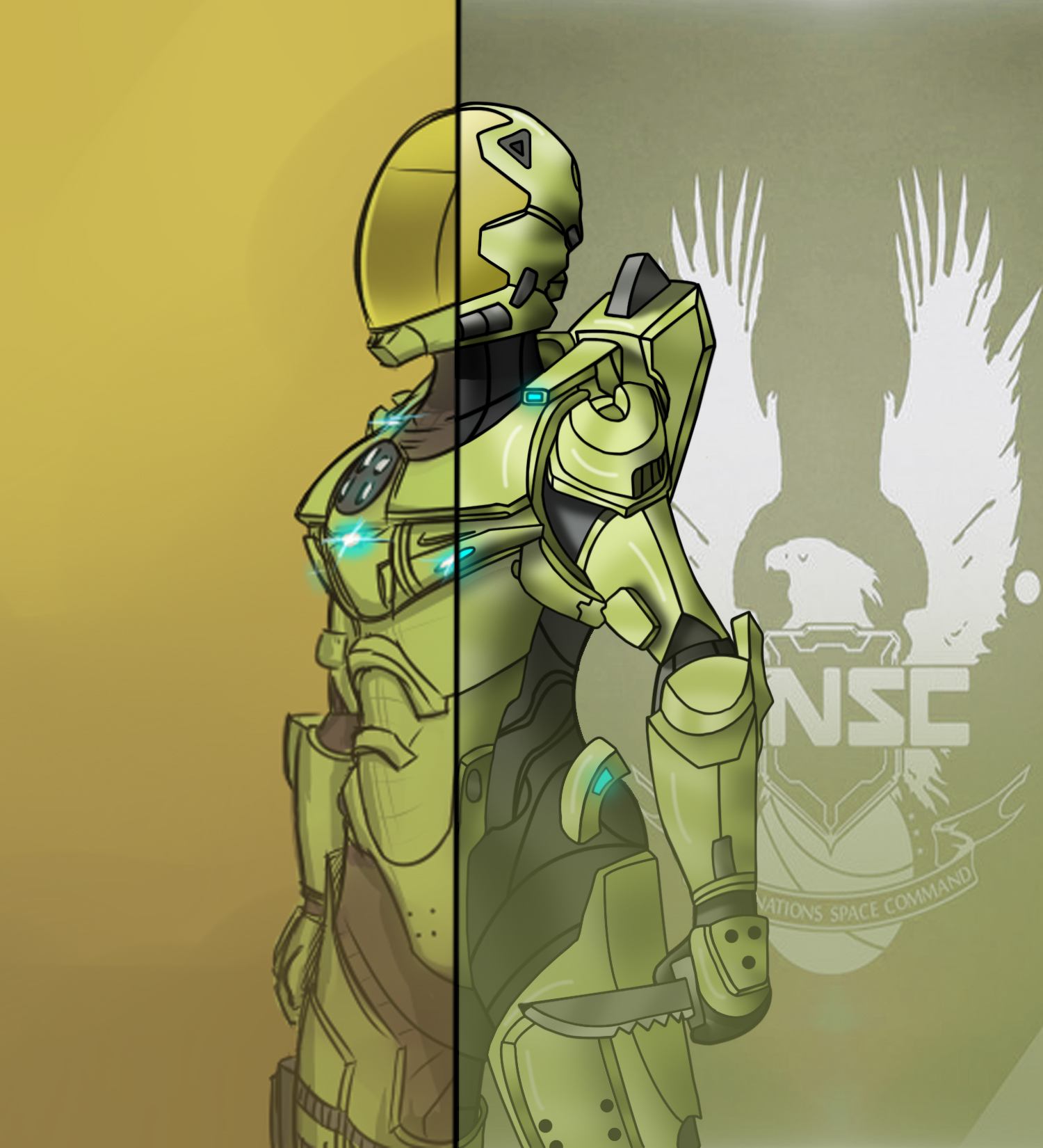 Female Spartan IV eva armor two version