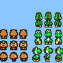 Custom RPG Mario sprites