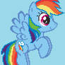 Commision: Large Rainbow Dash Sprite