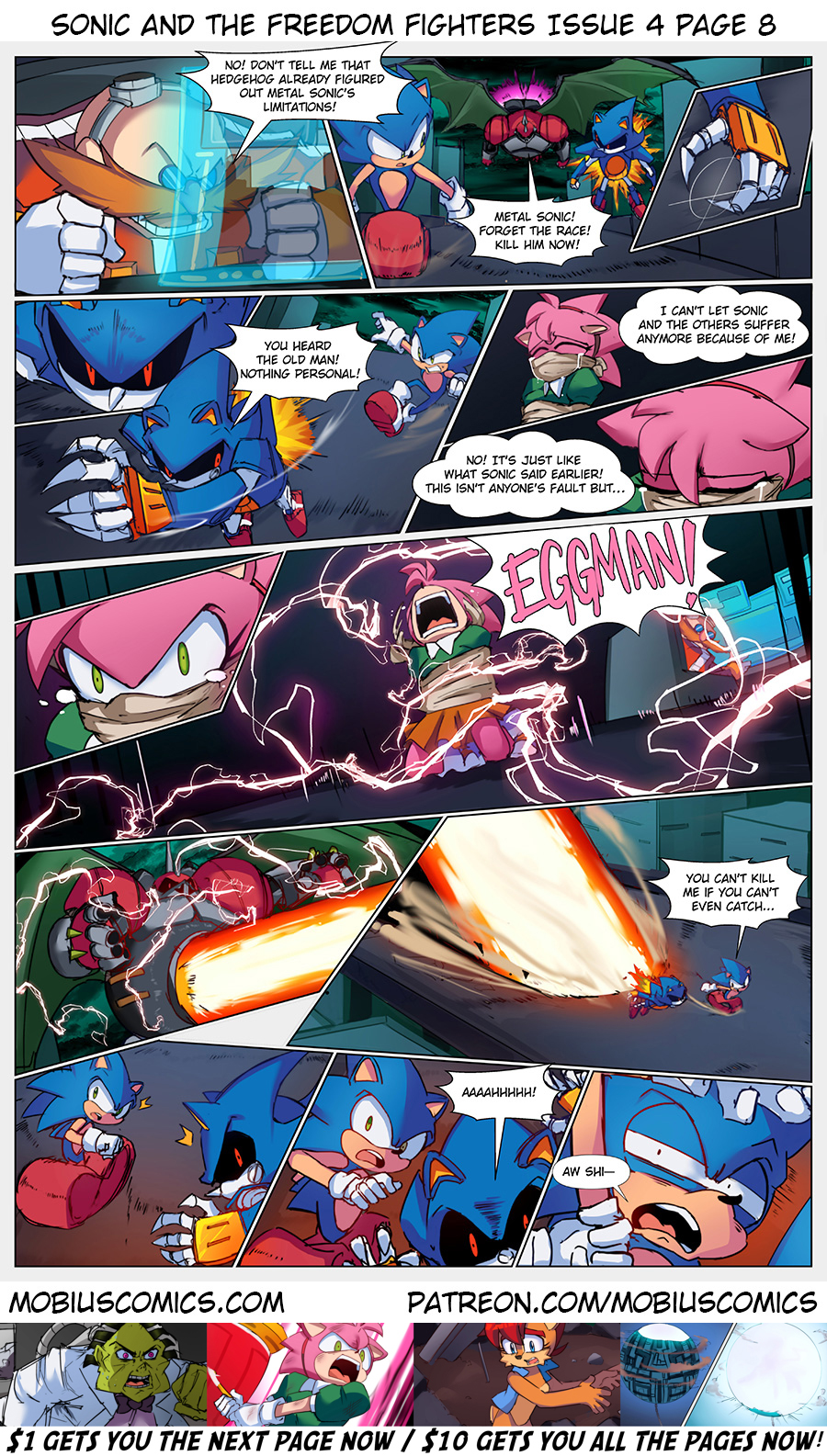 Pure Chaos [Fleetway Sonic vs Archie Sonic] Cover by StarsHasDiscord on  DeviantArt