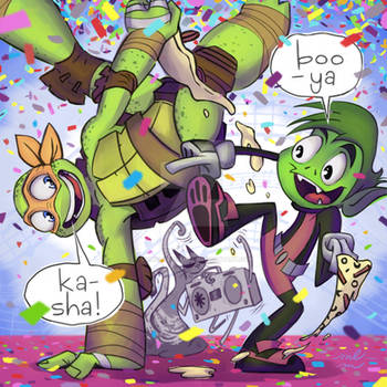 Mikey And Beastboy
