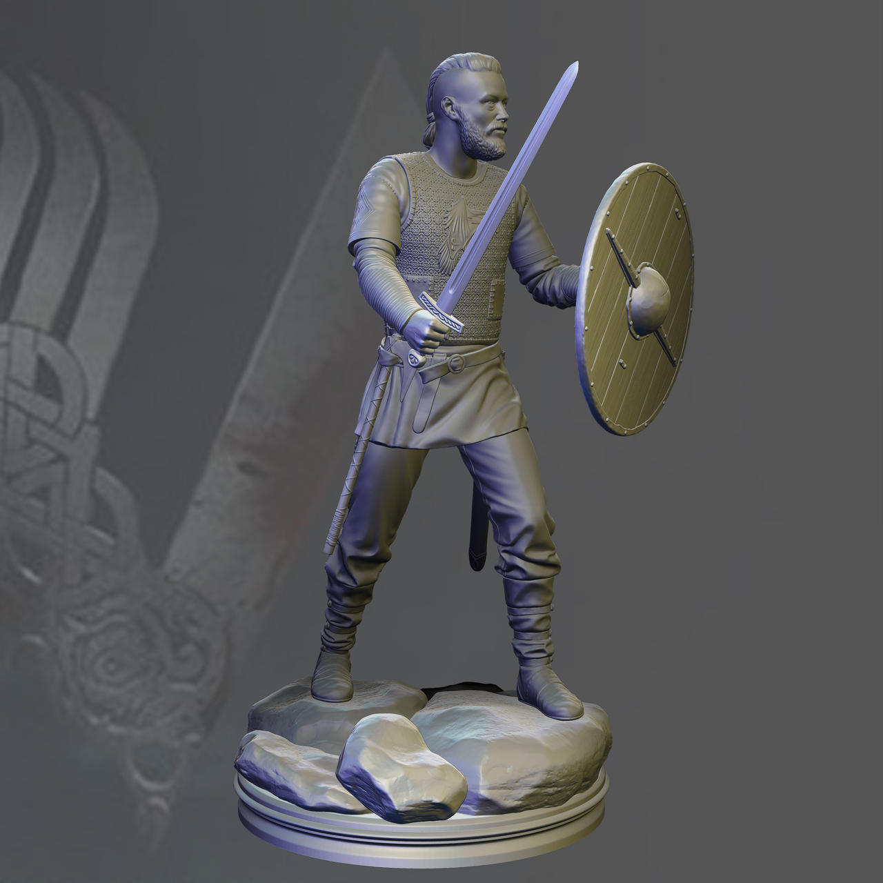 3d Model Ragnar Ragnar Lothbrok 3D print model by AlexMendeleyev on DeviantArt