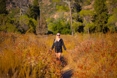 In a Field 