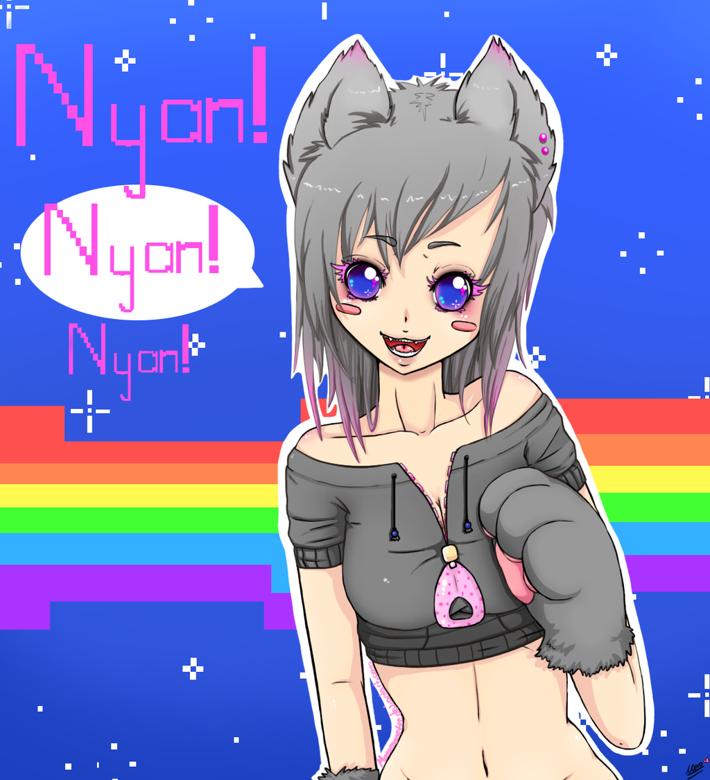 Нян Кэт девушка