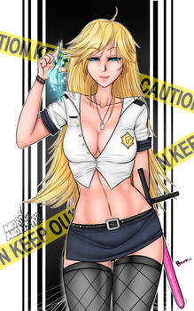 Panty and Stocking with Garterbelt: Police Officer