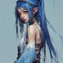 Blue Everwood Elf