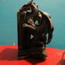 Dragon on pillar - right bookend