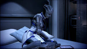 Mass Effect 3 Liara Studying Dreamscene