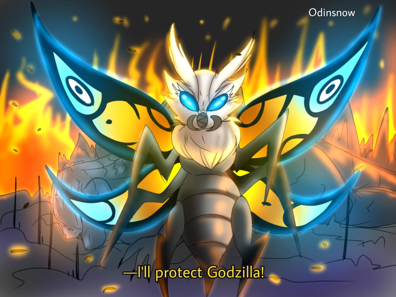 Full version Mothzilla by AnonYamat0 on DeviantArt