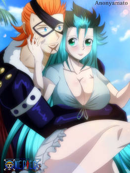 One piece: Drake x Zila -Love in the beach-