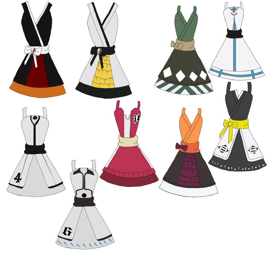 Pink Robe Bleach Bleach Dress Design by AkiUrameshi on DeviantArt