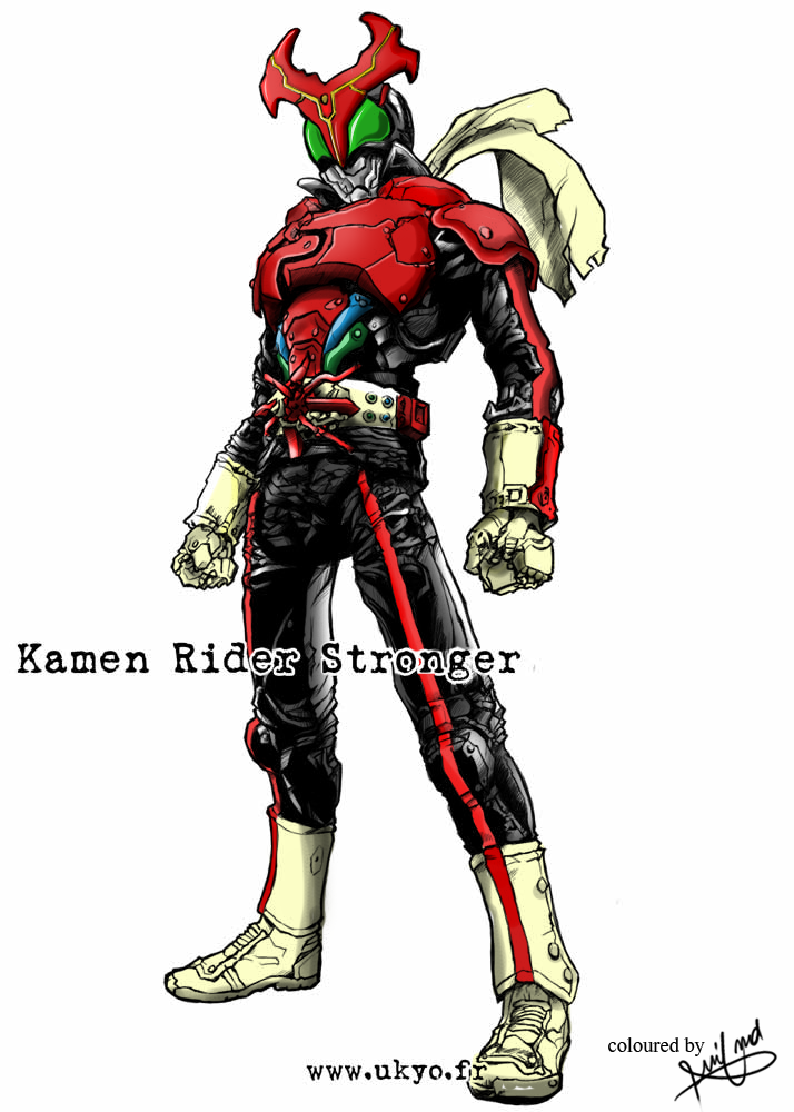 Kamen Rider Stronger Coloured