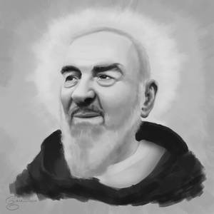 Face Study #034 - Saint Pio of Pietrelcina