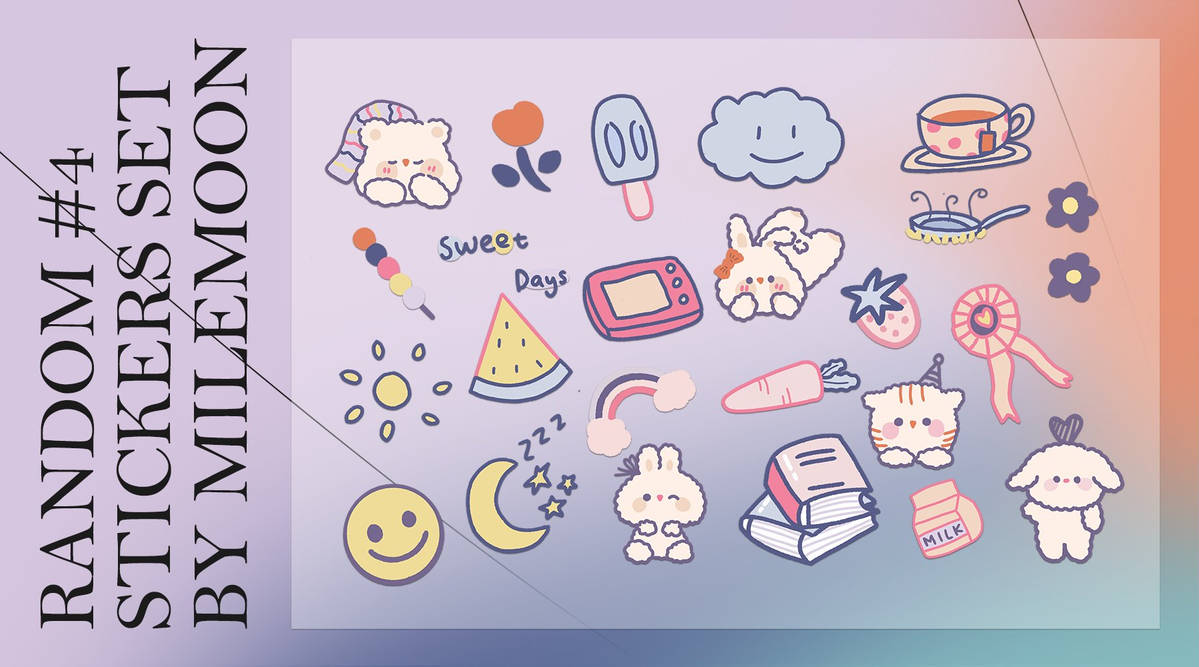 Random Skin Sticker RANDOM #4 STICKERS SET BY MILEMOON by milemoon on DeviantArt