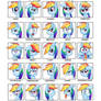 25 Essential Expressions Challenge: Rainbow Dash