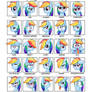 25 Essential Expressions Challenge: Rainbow Dash