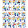 25 Essential Expressions Challenge: Rainbow Dash