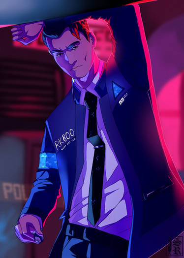 Connor - Detroit Become Human by Wanwang27 on DeviantArt