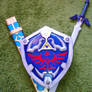 LoZ: Hylia Shield and Master Sword