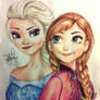 Elsa and Anna