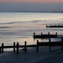 Beach at sunset 3