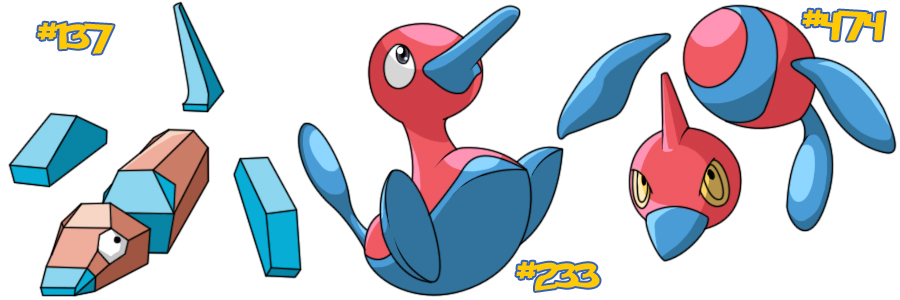 Porygon - #137 -  Pokédex