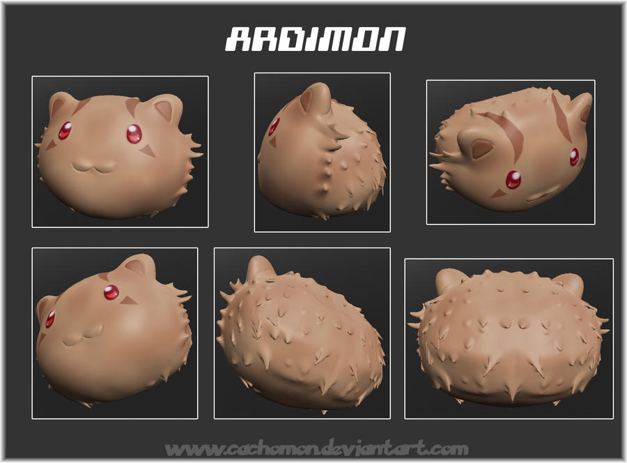 3D Ardimon +download program+ by Cachomon on DeviantArt