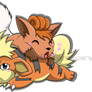 Growlithe + Vulpix