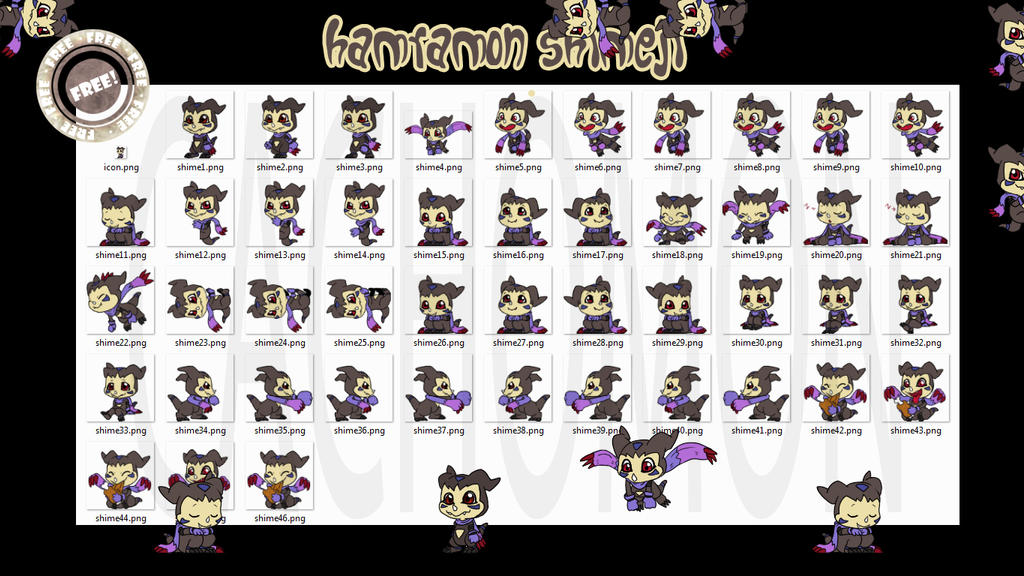 Hamramon Shimeji +FREE+
