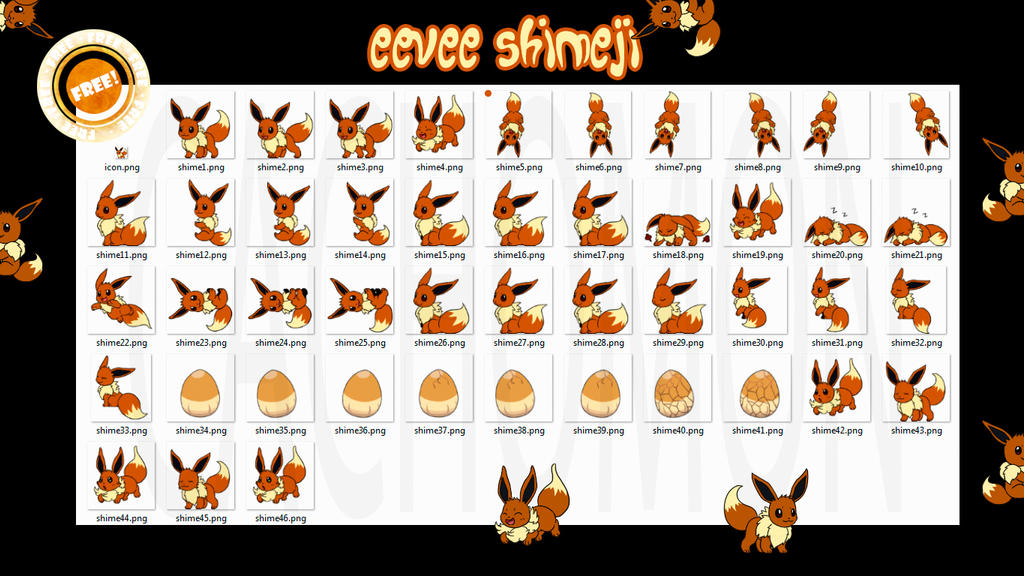 Eevee Shimeji +FREE+