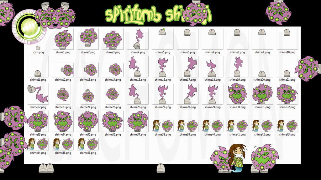 Spiritomb Shimeji +FREE+