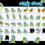 Squirtle Shimeji +FREE+