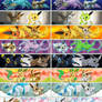 Eevee + All evolutions Bookmarks (FOR SALE!)
