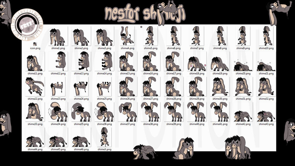 Nestor Shimeji +FREE+