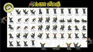 Umbreon Shimeji +FREE+