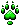 Green Footprint Icon