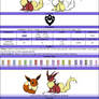 Official Chart- Lizardeon +Eevee Dragon evolution+