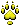 Yellow Footprint Icon