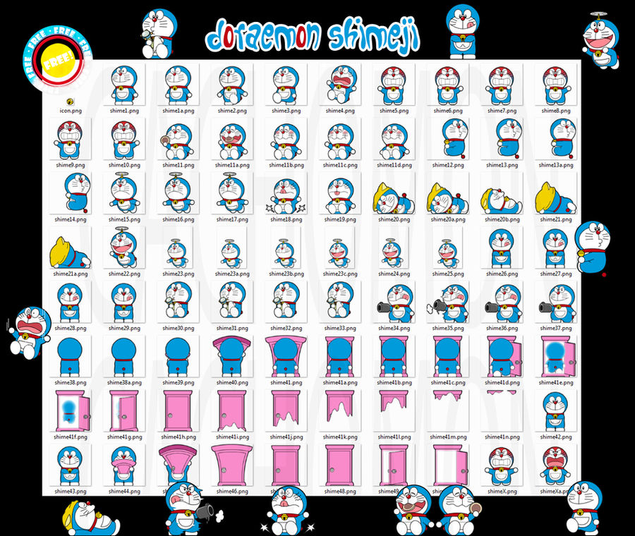 Doraemon Shimeji +FREE+