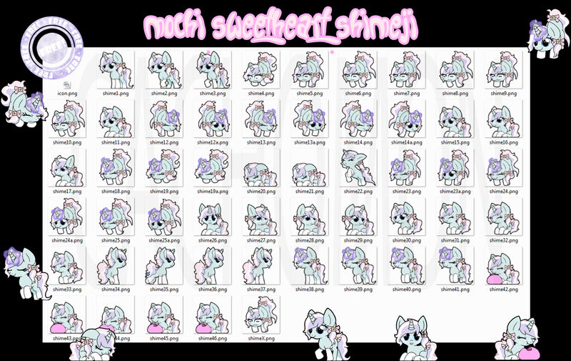 Mochi Sweetheart Shimeji +FREE+