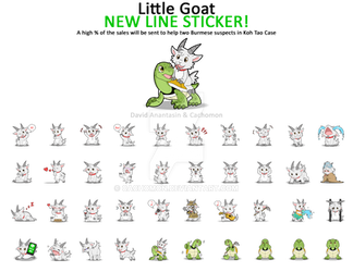 Little Goat - LINE Sticker