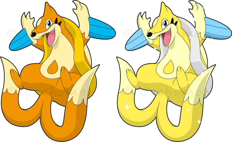 Floatza +419 - Floatzel+ by Cachomon on DeviantArt