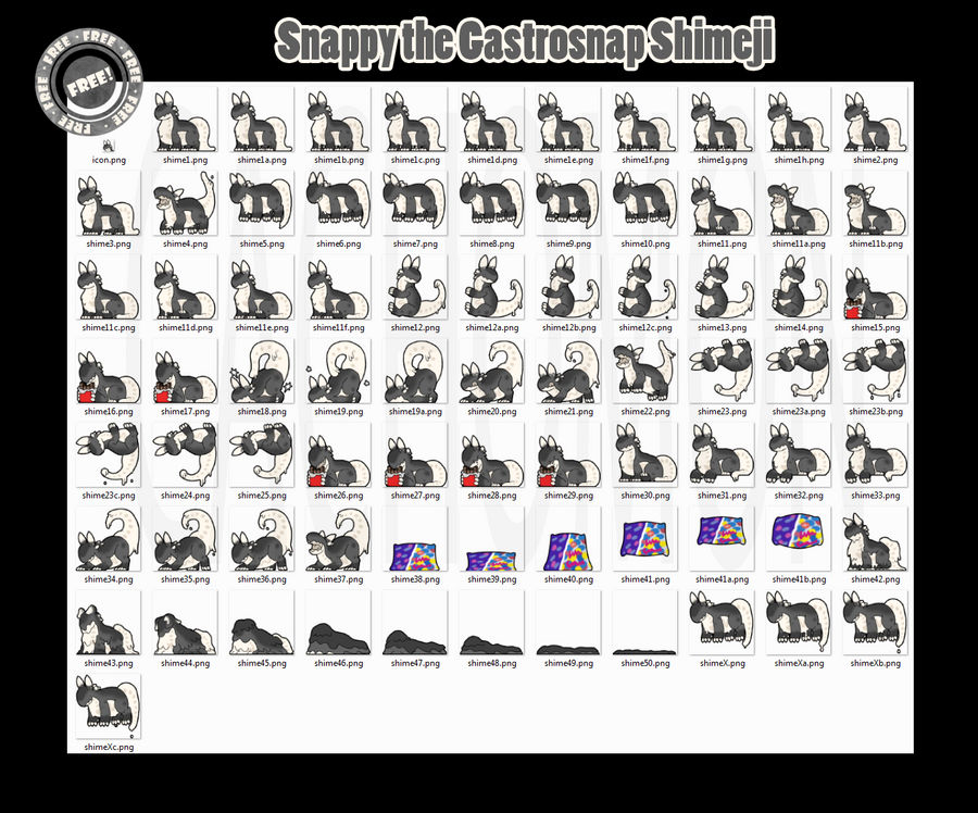 Snappy the Gastrosnap Shimeji +FREE+