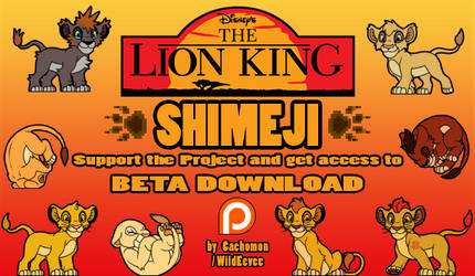 The Lion King SHIMEJI PROJECT [Support Search!] by Cachomon