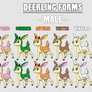 Deerling Gender Differences! [Tell me your fav!]