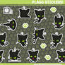 Plagg the Kwami Stickersheet