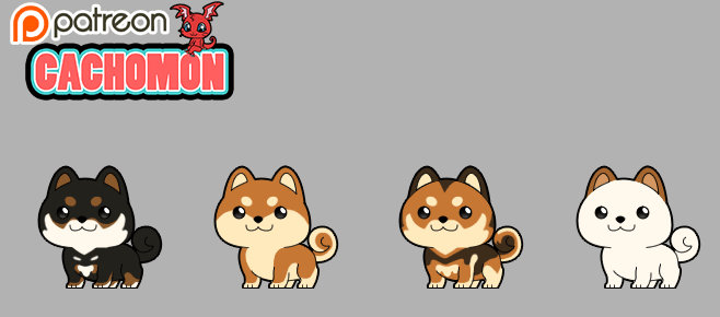 Shiba Inu Shimeji - Stand Action [WIP]