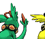 Ebeeon Backsprite + Shiny